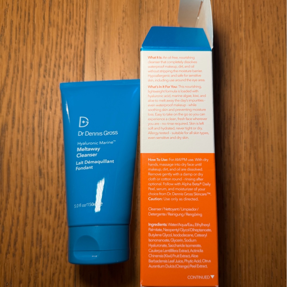 Dr Dennis Gross Hyaluronic Marine™ Meltaway Cleanser NWT - Picture 6 of 8